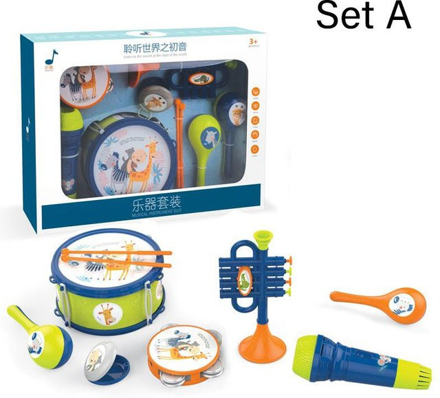 Linyi toy car Montessori Baby Musikinstrument Spielzeug, Kunststoff, Mehrfarbig, ab 3 Jahre - Bild 1
