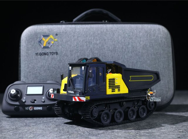 TOUCAN RC HOBBY Elektrischer RC Crawler Muldenkipper Raupenkipper, 1:50, mit Lichtern und Geräuschen - Bild 1
