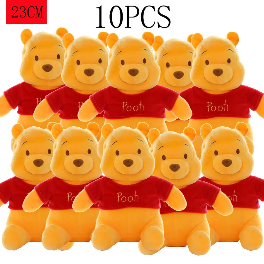 Bandai Winnie Puuh Disney Pooh Bär, Plüschtiere, Gelb - Bild 2