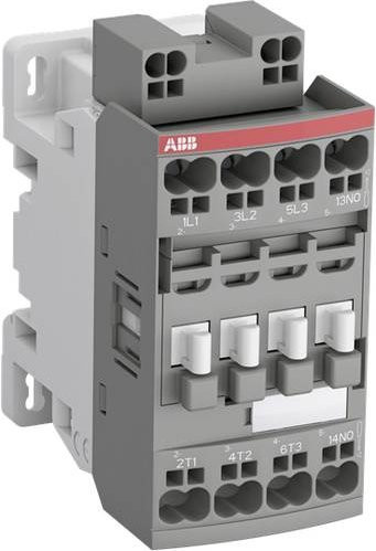 ABB AFC12-30-01K-80 Schütz mit 3 Schließern und 1 Öffner, 5.5kW, Grau - Bild 1