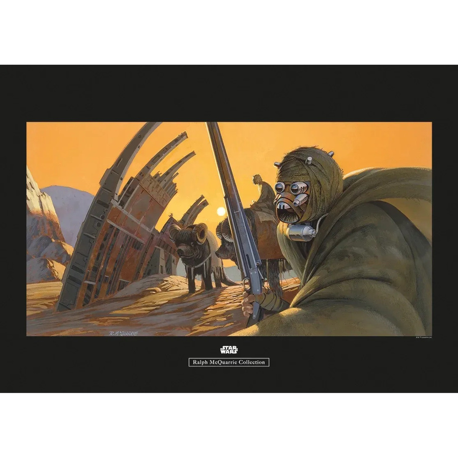 Komar Wandbild Star Wars Tusken Paper Poster Multicolor B: 70 cm, H: 50 cm - Bild 2