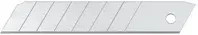 WEDO Ersatzklingen für Abbrechklingenmesser aus Carbonstahl, Silber, 18 mm - Bild 1