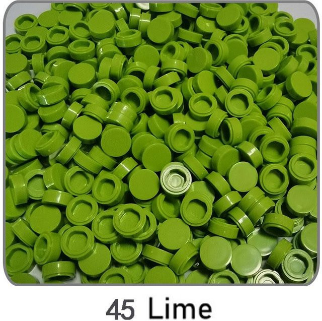 Fliese 1x1 Rund DIY Bausteine Ziegel, 1000-teiliges Set, ab 14 Jahre - Bild 1