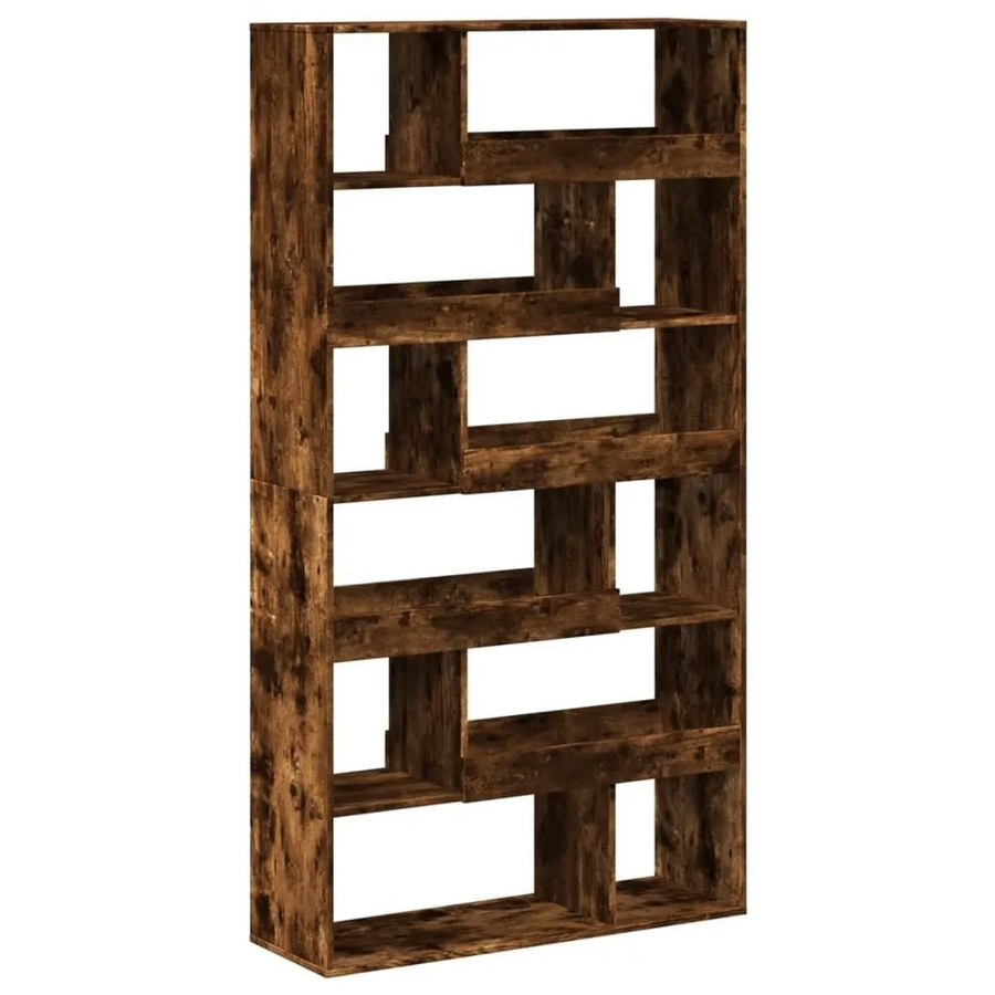 vidaXL Raumteiler Räuchereiche B/T/H: 100 x 33 x 187,5 cm aus Holzwerkstoff in Braun - Bild 2