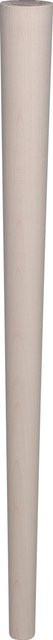 dieda Möbelfuß Rund Ahorn in Beige und Braun, Durchmesser: 5,5 cm, Höhe: 73 cm - Bild 2