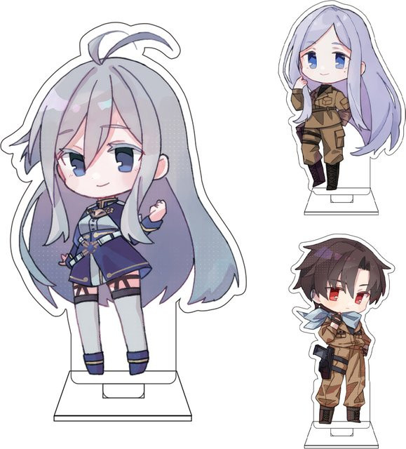 Bandai 86eightysix Shinei Nouzen Vladilena Milize Ornamente, Acryl-Figur Standplatte, 10cm - Bild 1