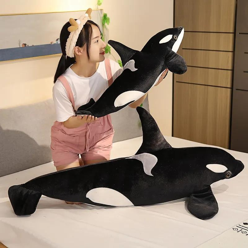 Bai Fen Bai Toys Schwertwal Plüschtier Stofftier Orcinus Orca - Bild 3