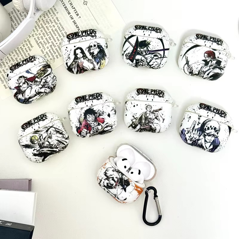 ONE PIECE Kopfhörerhülle für AirPods 1 2 3 Pro Pro2 mit 3D Luffy Modell Design - Bild 1