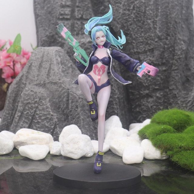 Cyberpunk Rebecca Kampfversion, Actionfigur, 23cm, ab 14 Jahren - Bild 1