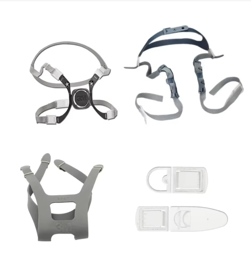 Karocola Kopfbündelbaugruppe für Gasmasken 6200 6800 7502 7581 6281 in Grau - Bild 1