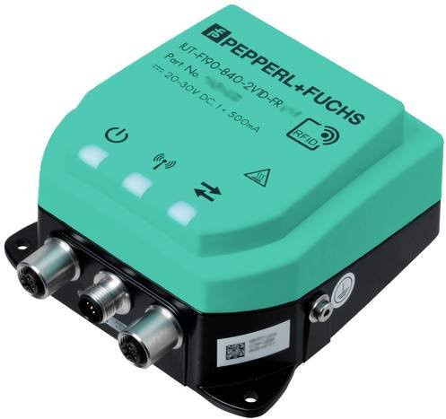 Pepperl+Fuchs RFID-Schreib- und Lesekopf IUT-F190-B40-2V1D-FR2-02 in Grün - Bild 1