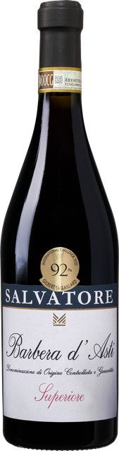 Salvatore M Barbera d'Asti Superiore Rotwein, Italien, 14,0 %, 0,75 l - Bild 1