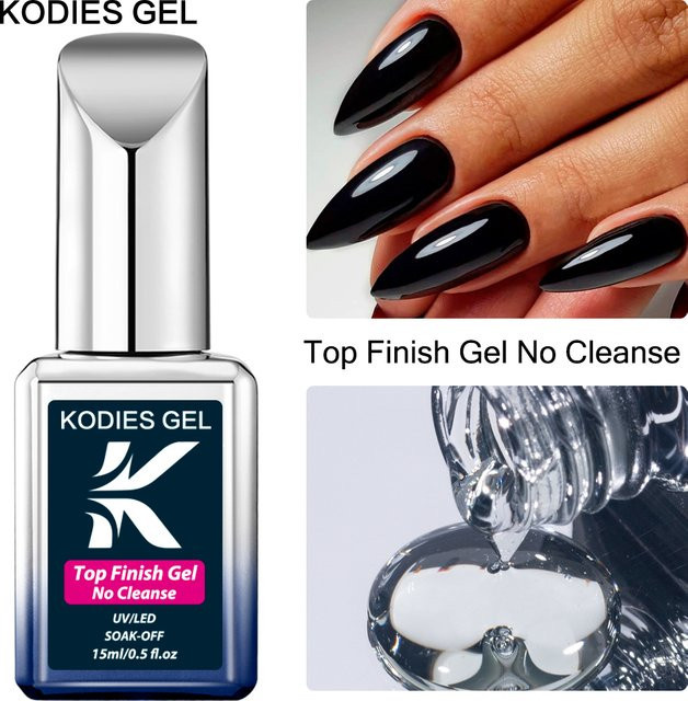 KODIES GEL Shine Master Top Coat, 15 ml, Glänzend - Bild 1