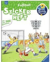 Ravensburger Stickerheft Wieso? Weshalb? Warum? Fußball Lernbuch - Bild 1