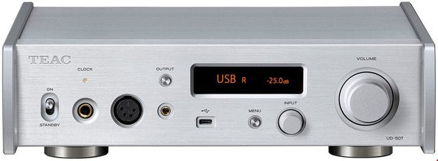 TEAC UD-507-S Vorverstärker mit DAC-Modul in Silber - Bild 1