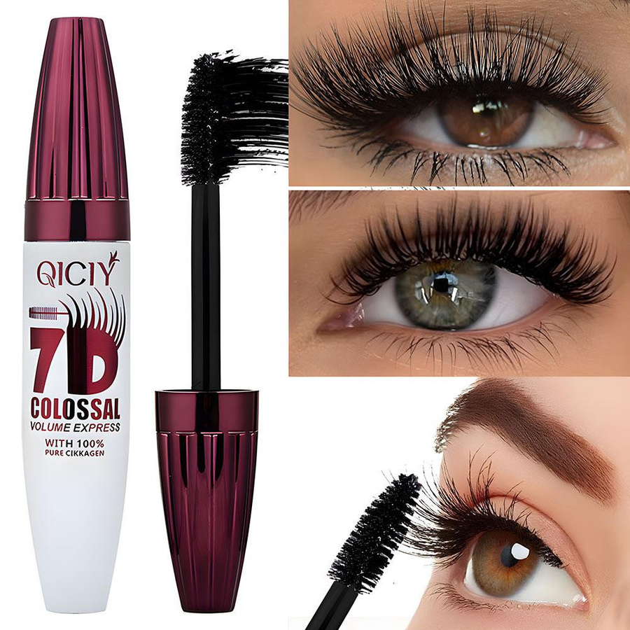 MMILE 7D Volumizing Mascara Super Black, wasserfest, Schwarz - Bild 5