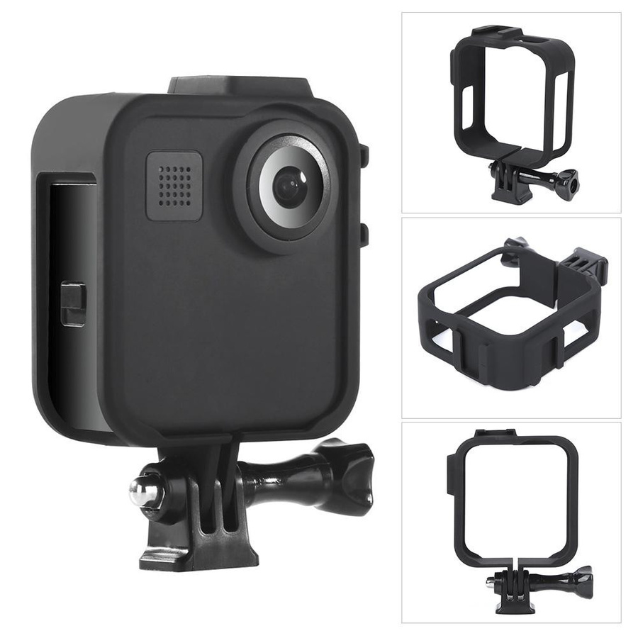 Tragbarer Schutzrahmen in Schwarz als Zubehör für deine GoPro Max Actionkamera - Bild 4