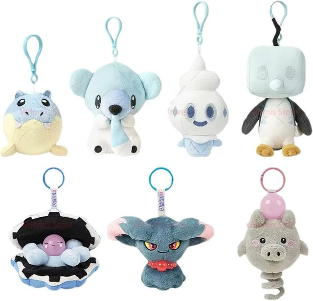 Pokémon Plüsch-Schlüsselanhänger, Plüschpuppe, Stofftier-Sammlung - Bild 1