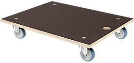 WAGNER SYSTEM Transporthilfe MM in Braun, B/H: 59,0 x 15,0 cm, max. Tragfähigkeit 500 kg - Bild 1