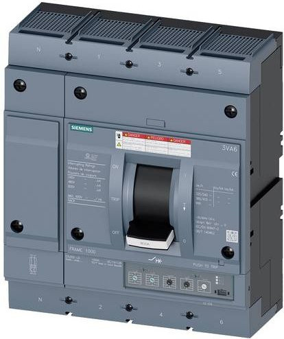 Siemens 3VA6560-5HN46-0AA0 Leistungsschalter MCB in Grau - Bild 1