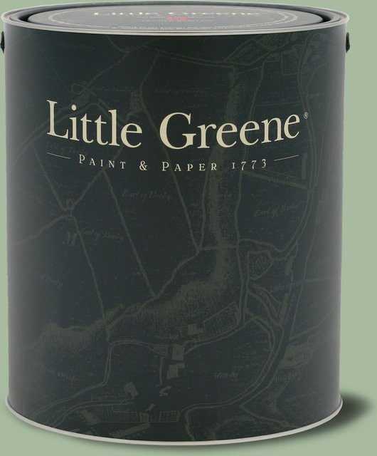 Little Greene Distemper Wandfarbe Aquamarine 138, 5 l - Bild 1