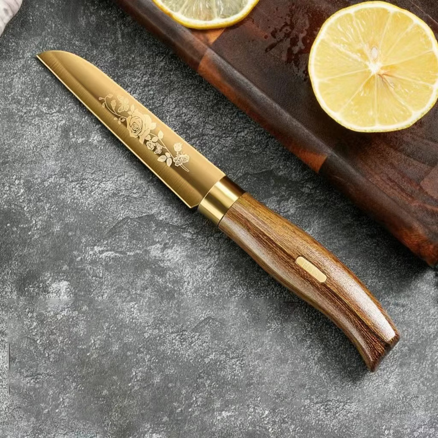 PLYS Schälmesser aus Edelstahl mit Holzgriff - Bild 5