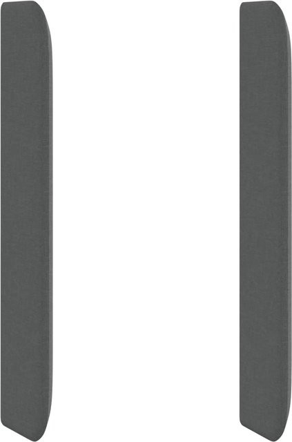vidaXL Kopfteil Ohr in Grau mit Stoffbezug, Breite: 80 cm, Tiefe: 16 cm, Höhe: 4 cm - Bild 1
