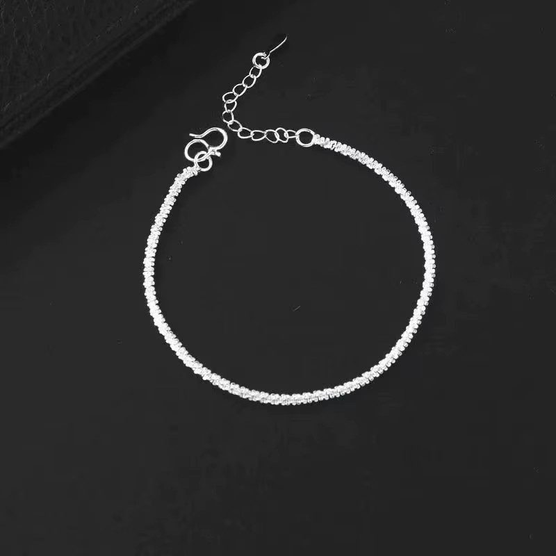 Kettenarmband 925 Silber, Zirkonia, Damen, 18+4cm - Bild 3