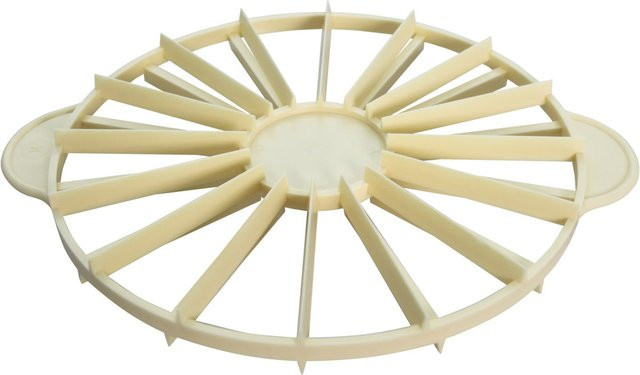 Schneider Torteneinteiler 14/18-teilig rund in Beige, Durchmesser: 26,5 cm - Bild 1