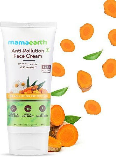Mamaearth Anti-Pollution Gesichtscreme, 80 ml, für trockene und fettige Haut - Bild 1