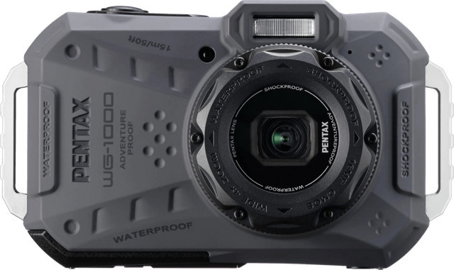 Pentax WG-1000 Kompaktkamera in Grau - Bild 1