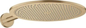 Hansgrohe Axor Kopfbrause für die Wandmontage in Brushed Bronze mit Rain- und Mist-Funktion, Durchmesser: 35 cm - Bild 1