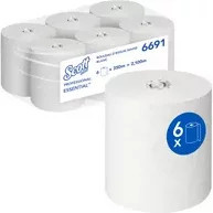 Scott Essential Handtuchrolle aus Papier, Weiß, 19,8 cm - Bild 1
