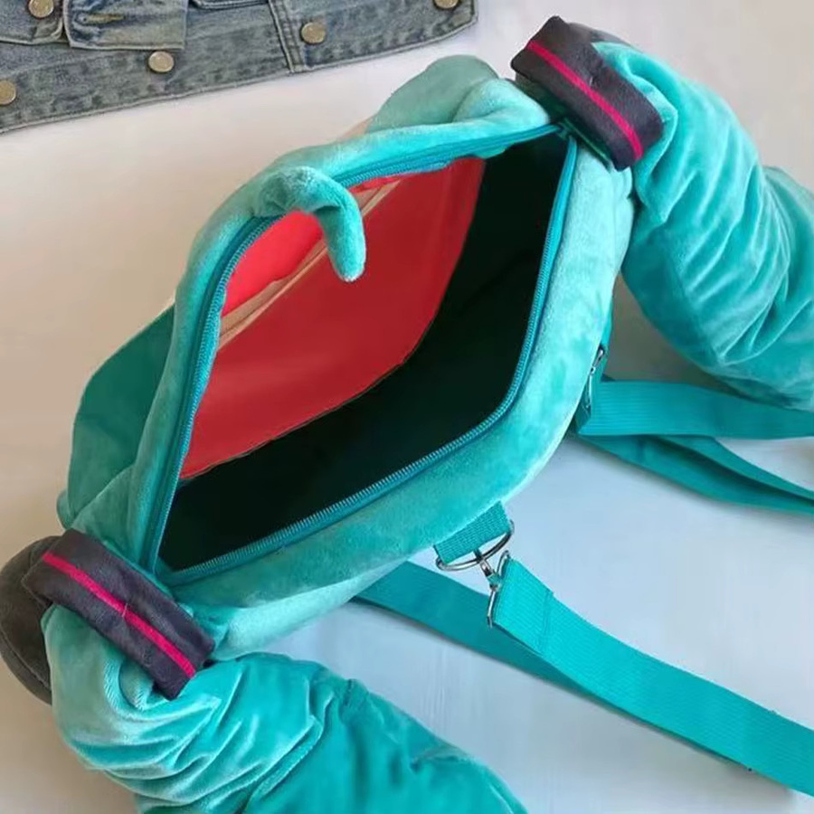 Bandai Hatsune Miku Rucksack, Plüsch, Anime Mädchen - Bild 5