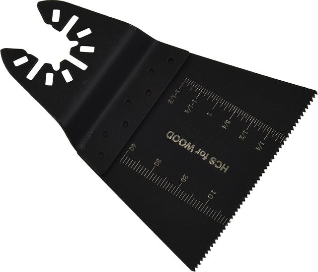 DAZZLEEX Oszillierendes Sägeblatt aus Kohlenstoffstahl für Holz und Kunststoff, 65 mm, Schwarz - Bild 1
