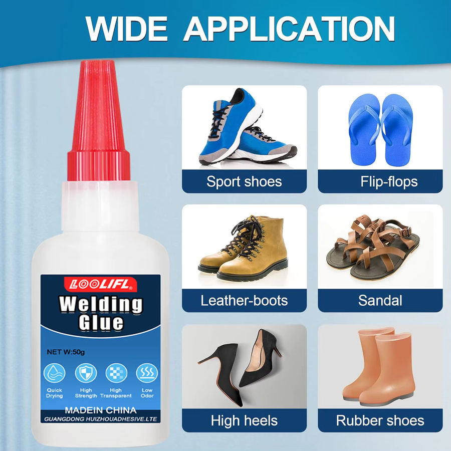 LOOLIFL Superkleber Transparent 20 g für Schuhreparatur und Bastelarbeiten - Bild 4