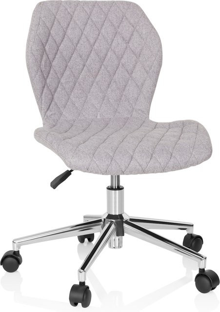 hjh OFFICE Kinderdrehstuhl JOY II in Grau, Stoffbezug, ohne Armlehnen - Bild 1
