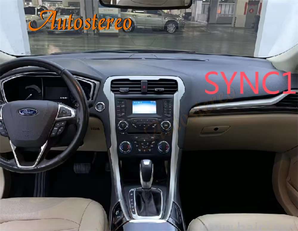 ZWNAV Android 13 Multimedia Autoradio mit 14,4 Zoll Display und GPS Navigation für Ford Fusion MK5 Mondeo 2013-2021 in Schwarz - Bild 5