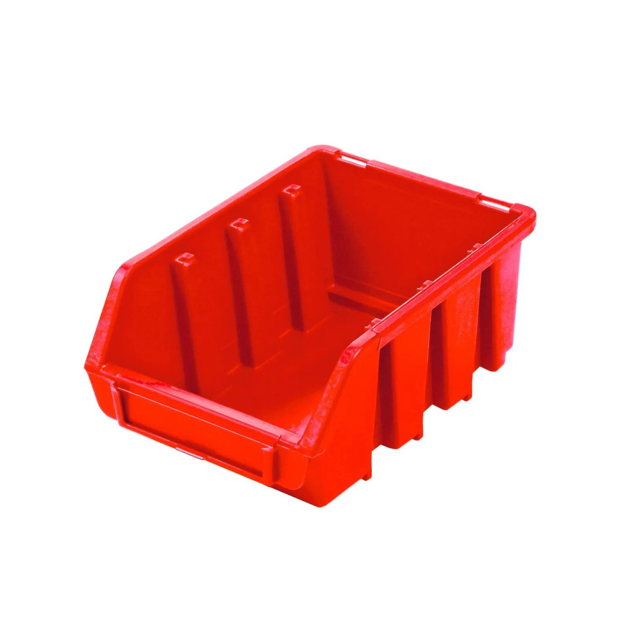 PROREGAL Sichtlagerbox aus Polypropylen in Rot, B/T/H: 11,6 x 7,5 x 16,1 cm - Bild 2