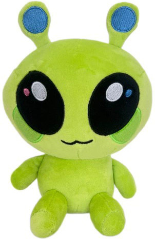 Dingle Plushie Plüschtier, Fantasy, Grün, 20 cm - Bild 1