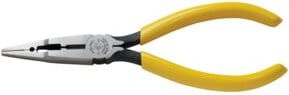 Klein Tools Crimpzange Spitzzange für Scotchlok Verbinder in Gelb, Länge: 170 mm - Bild 1