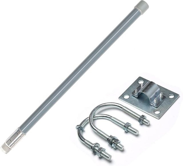 NOWEPOCH LoRa WAN Außenantenne 433 MHz mit N-Stecker, wasserdicht, Höhe: 45 cm - Bild 1
