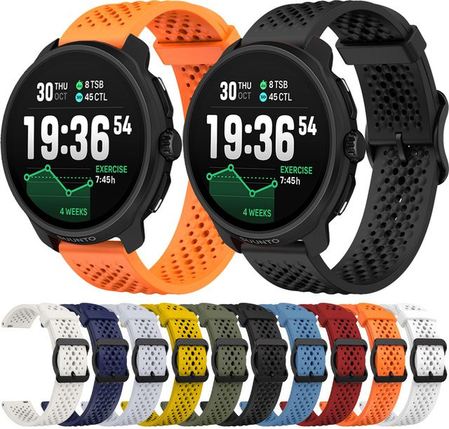 Suunto Uhrenarmband Silikon, 22 mm, Multicolor, Unisex - Bild 1