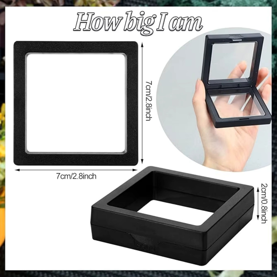 Transparente Schmuckbox aus Acryl zur Aufbewahrung von Armbändern und Schmuck in Schwarz - Bild 4