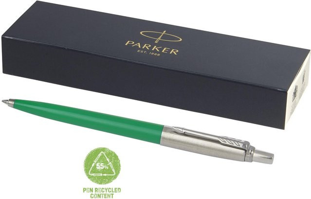 Parker Jotter Recycled Kugelschreiber in Grün mit schwarzer Tinte - Bild 1
