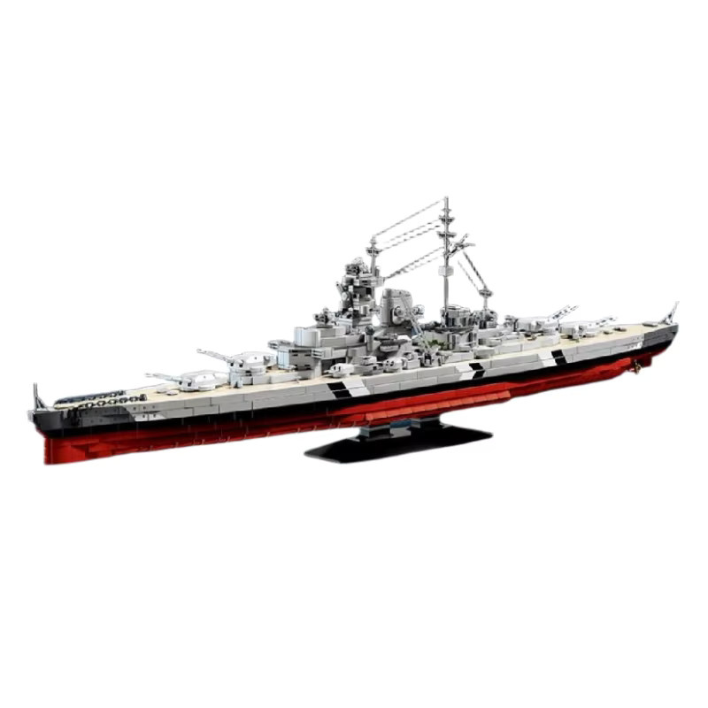 barweer Bismarck-Klasse Schlachtschiff, Klemmbausteine, 2686 Teile - Bild 7