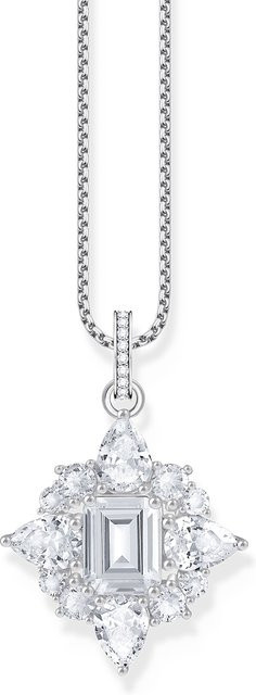 Thomas Sabo Kettenanhänger 925 Silber, Zirkonia, Damen - Bild 1