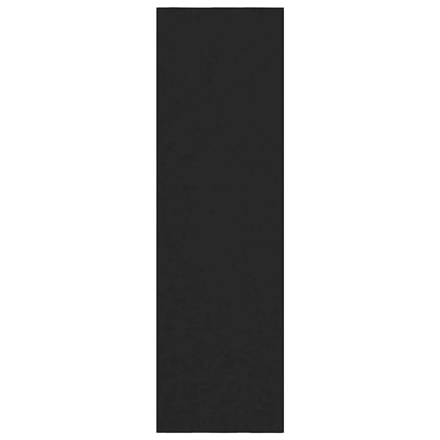 vidaXL Fußmatte Schwarz aus Polypropylen und Vinyl mit rutschfester Unterseite B/T: 400 x 120 cm - Bild 2