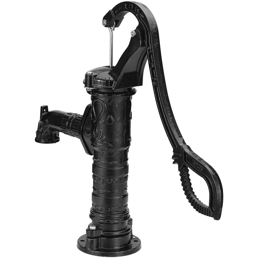 Antike manuelle Wasserpumpe aus Gusseisen von Buying Solutions, MB in Schwarz, H x B x T: 65 x 37 x 15 cm - Bild 5
