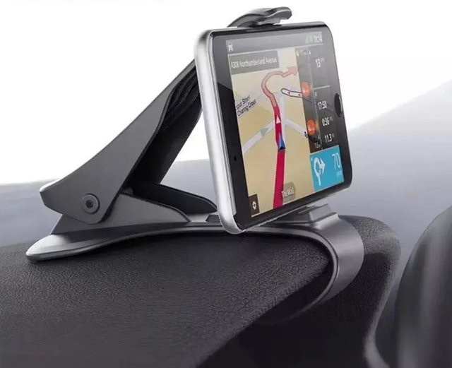 Universal Auto Handyhalterung für Dashboard und GPS Navigation in Schwarz - Bild 1